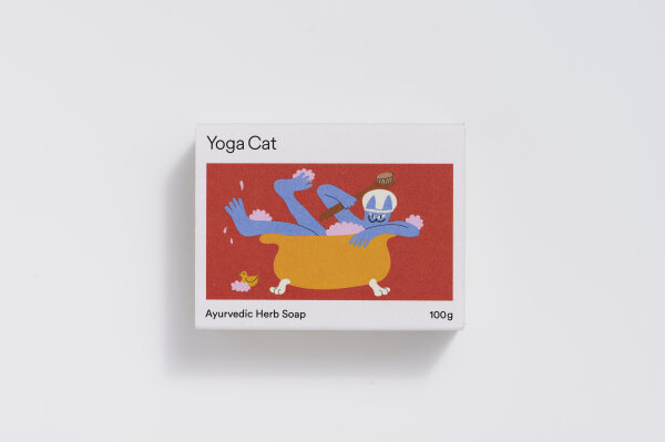 Yoga Cat Ayurvedische Kräuterseife (Naturseife)