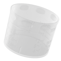 Dr. Rauwald Präzisions-Messbecher 20ml klar