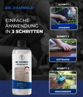 Dr. Rauwald Steinreiniger 3x 750ml Vorratspack säurefrei für Naturstein