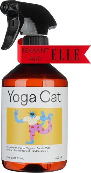 Yoga Cat Yogamatten Desinfektionsspray