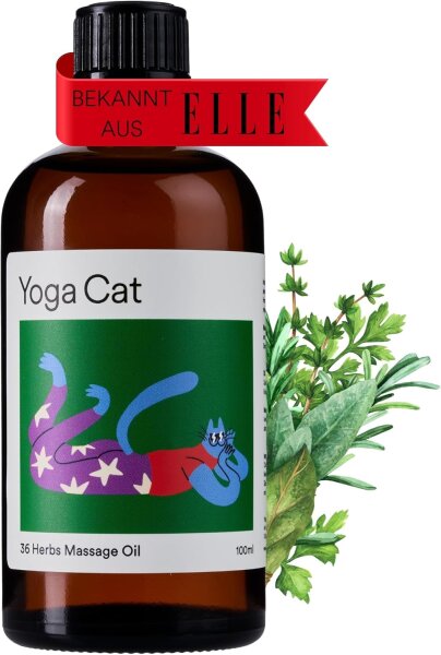 Yoga Cat 36 Herbs Massageöl (100ml)