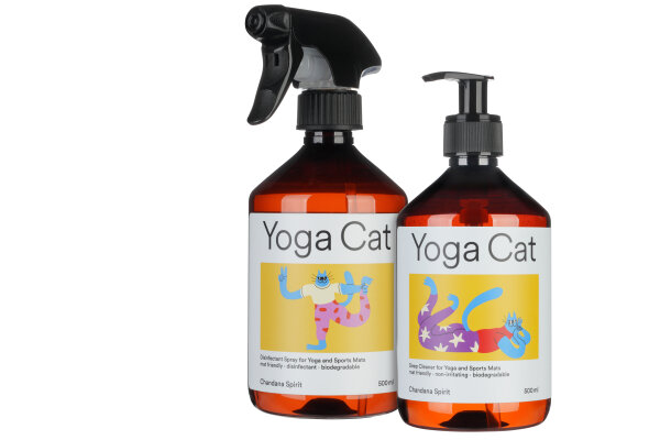 Yoga Cat Reinigungsset (Deep Cleaner + Desinfektionsspray)