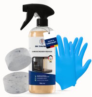 Dr. Rauwald Kaminscheibenreiniger 750ml Set mit 5...