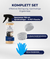 Dr. Rauwald Kaminscheibenreiniger 750ml Set mit 5...