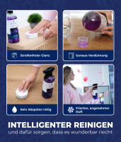 Dr. Rauwald Allzweckreiniger Konzentrat Set 750ml Flieder inkl. Tuch