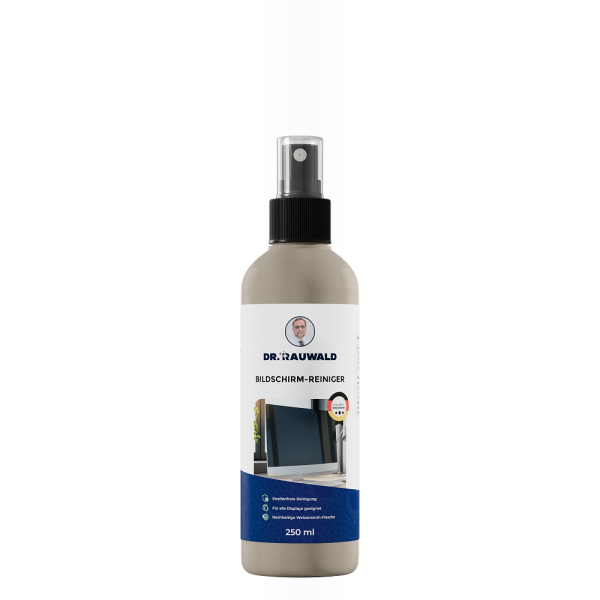Dr. Rauwald Bildschirmreiniger 250ml Weizenstrohflasche