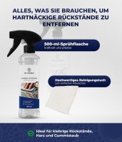 Dr. Rauwald Kleberestentferner 500ml Set mit Spezial-Tuch