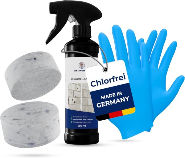 Dr. Rauwald Schimmelschutz Set gegen Neubildung inkl. Zubehör