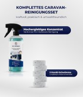 Dr. Rauwald Caravanreiniger 750ml Set mit 5 Schwämmen