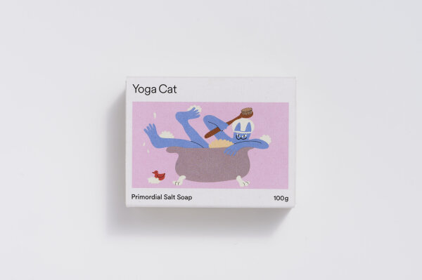 Yoga Cat Natursalzseife (Naturseife)